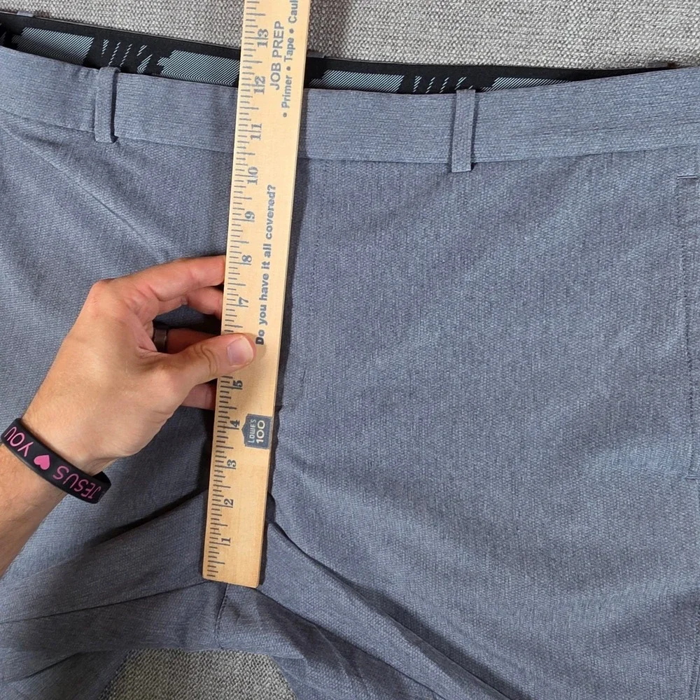 Nike Victory Golf Shorts Men 36/10 Grey Stretch Dri-FIT Standard Fit AJ5495-015